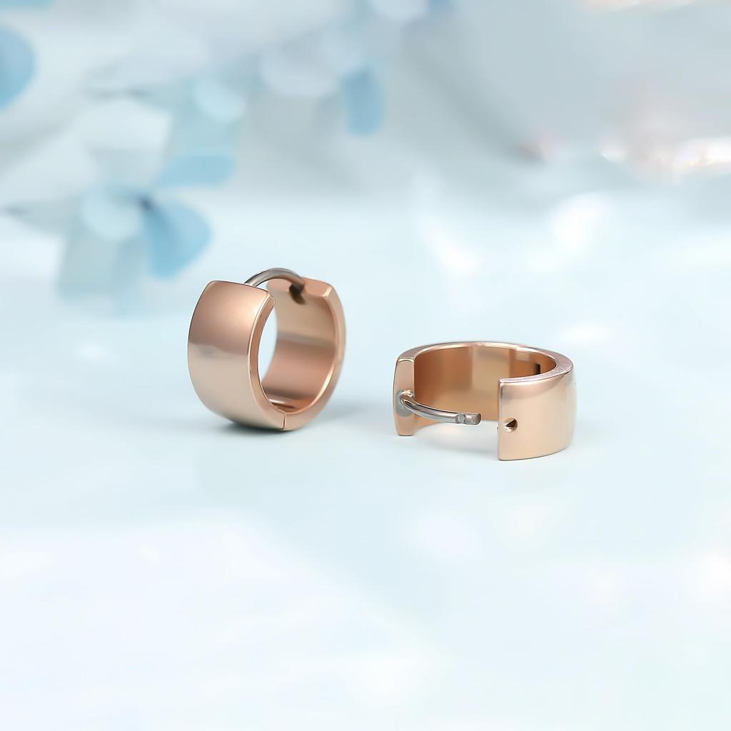 Limerencia Medical Grade Titanium Permanent 10mm Inner Chunky Hoop Second Piercing Hoops, Piercing, Diameter, Earrings, Hypoallergenic, Unisex,