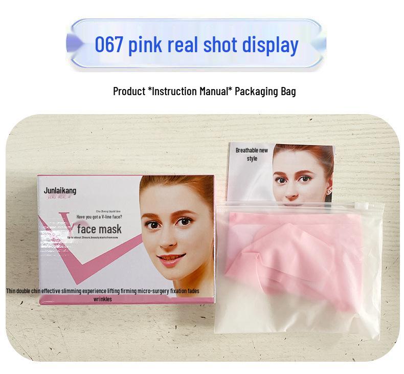 Graphene V-Face Slimming Bandage Anti-Sagging Breathable Beauty Mask