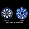 Synthetic Moissanite Loose Gemstone 3 mm Vvsi D Color Round Cut for Jewelry Making and Crafts