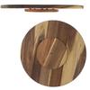 TURNING BOARD 35 Cm WOODEN PIZZA PLATE CHEESE SERVING PLATE
