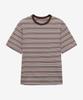 MINDBRIDGE 100% Cotton Multi-Stripe Oversized Short Sleeve T-Shirt - 2 Colors