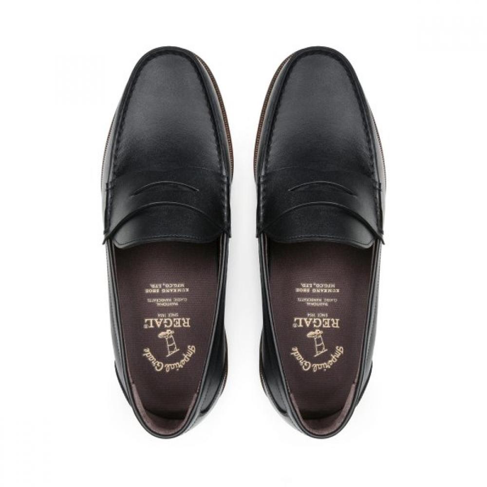 Kumkang Men S Comfort Penny Loafer Black regSlS2113k1