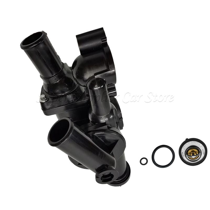 Engine Coolant Thermostat Housing For Dodge Avenger 2008-2014 Chrysler 200 2011-2014 Sebring 2008-2010 Journey 09-17 68003582AB