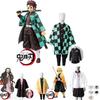 Atmungsaktives und auffälliges Demon Slayer Kimetsu No Yaiba Nezuko Kinder Cosplay Kostüm Perfekt für Halloween und Kostümpartys