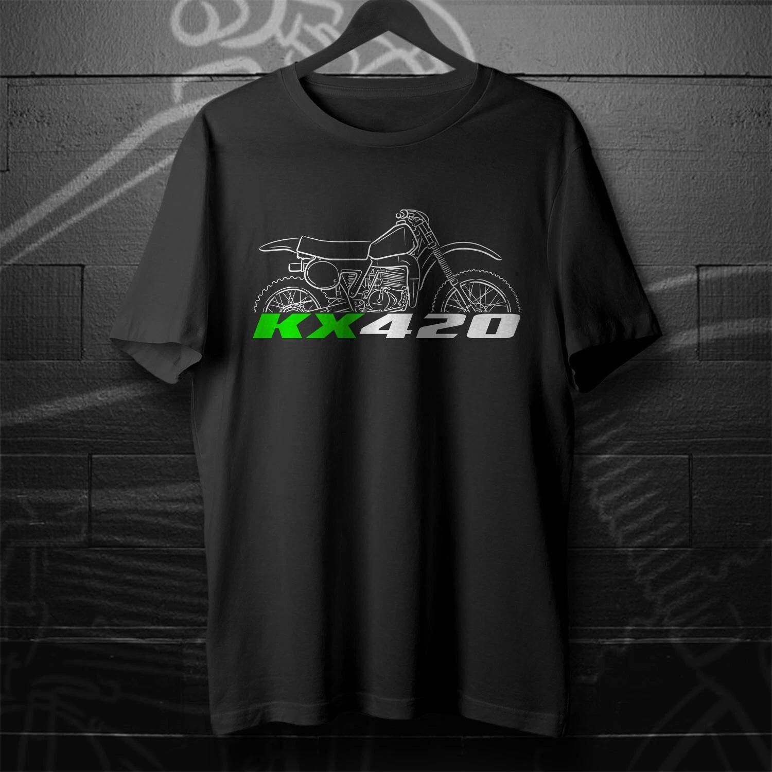 For Kawasaki KX420 1980-1981 fans - Motorcycle T-Shirt XL