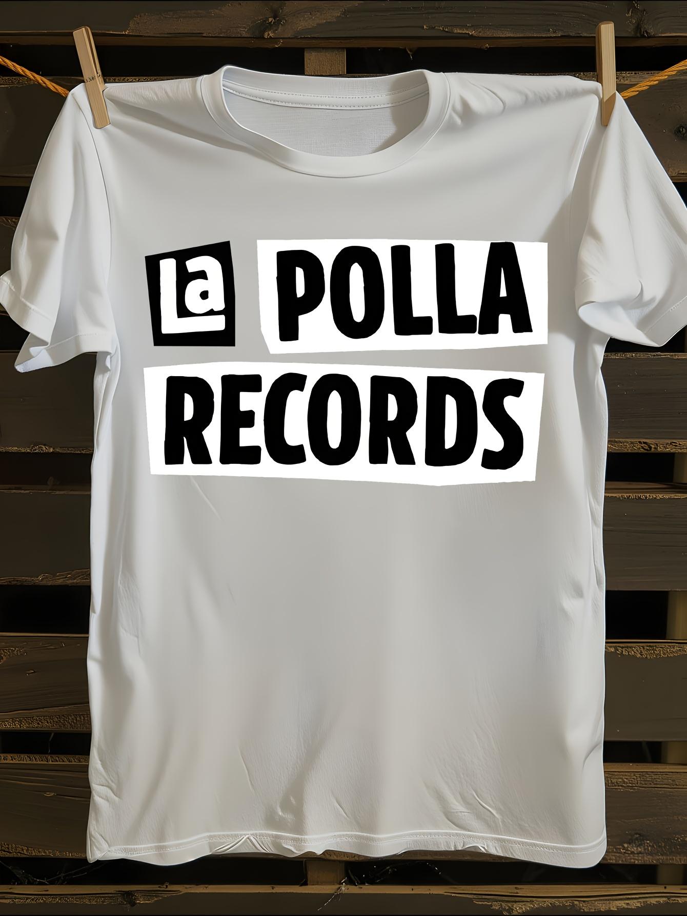 s La Polla Records Band Logo T-shirt L