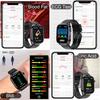 2025 New Smart Watch 2.04-inch AMOLED Screen Bluetooth Call IP68 Waterproof 650mA Sports Smartwatches Men Android Military-Grade