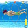 Zwembad Duik Zwem Door Ringen Speelgoed voor Kinderen Hoge Stabiliteit Geen Montage Nodig Zwembad Speelgoed Zwem Ringen Onderwater Zwem Door Duikring Water Training