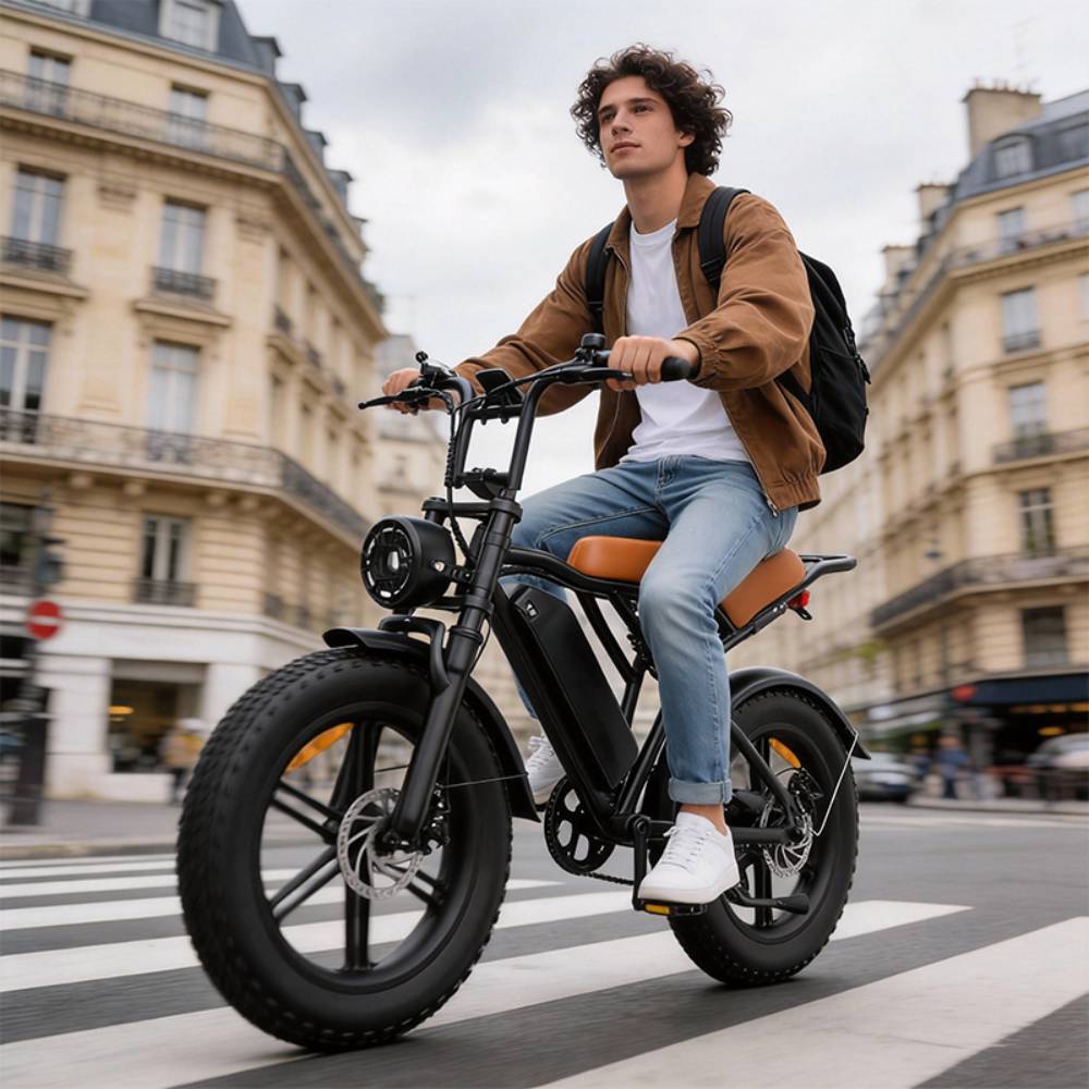 Toofly G20 Adult Electric Bicycle 250W Motor 48V15.6AH Battery 20*4 Fat All-Terrain Tires Electric Bicycle