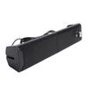 2 In 1 Computer Speaker with Volume Knob USB Plug and Play 35mm Sound Input Gaming Speakers for PC Laptop Desktop