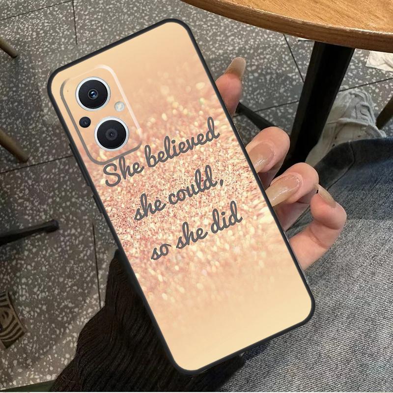 SPARKLE INSPIRATION Case For OPPO Find X6 Pro X3 X2 Neo X5 Lite OPPO Reno 6 Lite 4 5 7 8 10 8T 5Z 2Z 4Z Coque
