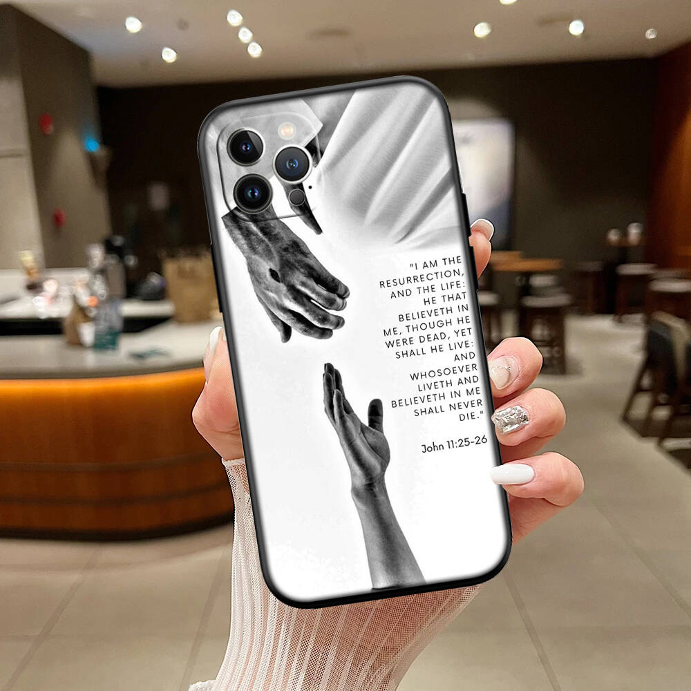Bible verse Jesus Christ Phone Case for Motorola Moto Edge 60 60s 70 G86 G56 G54 E14 G04S G45 G54 G64 X30 X40 X50 S30 S50 Pro Power Tylus