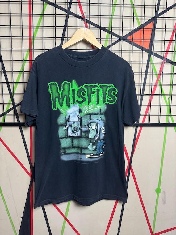 Vintage 90s Misfits Crimson Ghost Band TShirt Black Size S5XL PA7206 Unisex T-Shirt XXXL