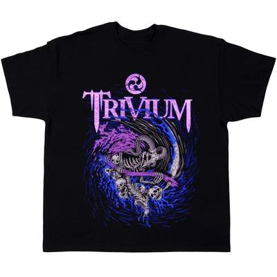 Vtg Trivium Band Music Tour T Shirt For Fans Cotton Full Size Unisex