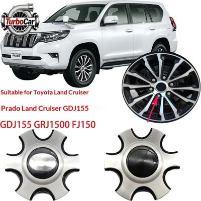4 Stück Felgendeckel Radkappe für Toyota Land Cruiser Prado GDJ155 GRJ150 2012- Radnabenkappe Ersatz