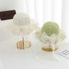 Pearl Decoration Children Sun Hat Wide Brim Straw Hat Cute Style Kids Sun Hat  Girls Accessories