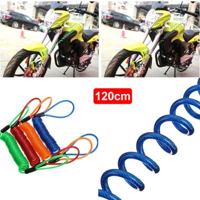 Security Anti-Theft Spring Rope Motorcycle Wheel Disc Brake Lock Cable Wire