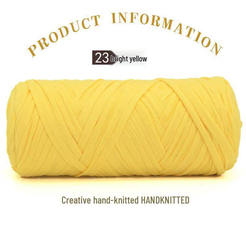 200g High Elastic Cloth Strip Yarn for DIY Weaving: Crochet Blankets, Floor Mats, Storage Baskets & More
