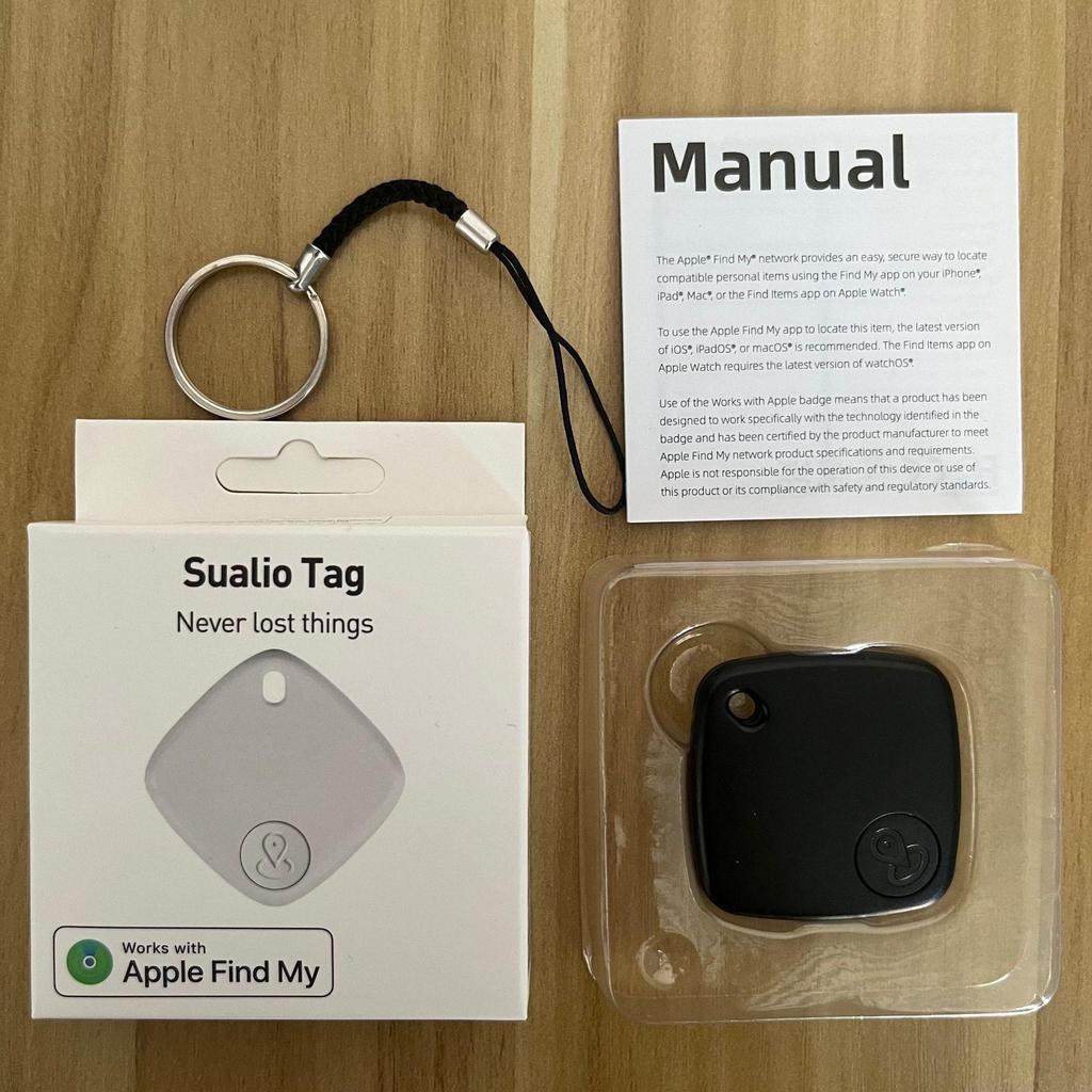 iTag Anti-Lost Device: Luggage Keychain Tracker with iOS FindMy Certification for Mobile Phone Locator