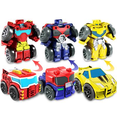 Caihezhi Mini Deformacja Samochód Robot Transformujący Bezwładnościowy Model Ciężarówki Interaktywna Zabawka Dla Dzieci