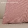 Corduroy Pillowcase Modern Minimalist Pillow Cover Living Room Sofa Cushion Cover Solid Color Waist Pillowcase Backrest Pillowcase