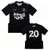 Motionless in White Die Schweiß- und Blut-Tour 2026 Fußballtrikot Rundhals Sommer Kurzarm Locker Fußball T-Shirts Herren Damen T-Shirts