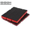 1Pcs Shockproof Red & Black Foam Insert Foam Tool Organizer Inserts For 48-22-8442 And 48-22-84432 Drawer Boxes