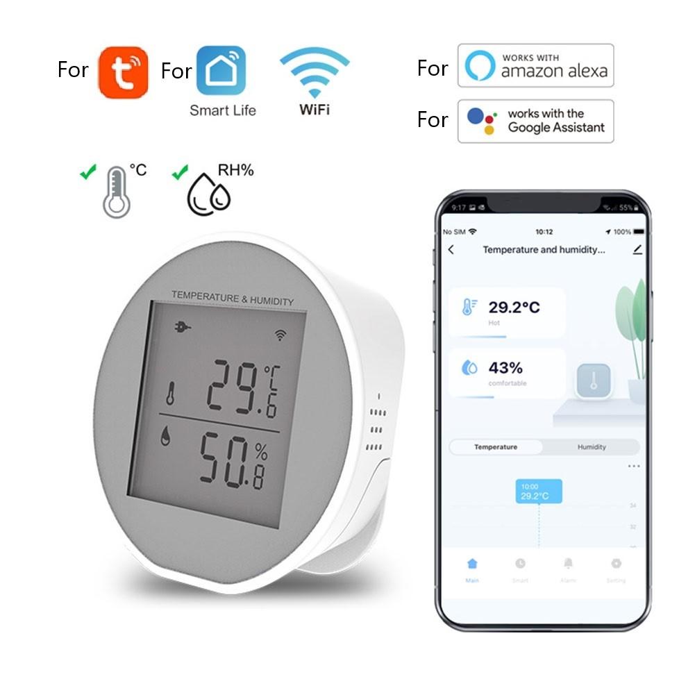 For Mini Version Of For Tuya Smart Thermometer And Humidity Sensor Supports Bluetooths App Remote Control. China Mainland