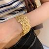 Matte Vintage Floral Spliced Bracelet - Elegant and Versatile Women's Jewelry