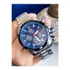 New Season Silver Color Metal Cord Men's Watch With Bracelet Gift