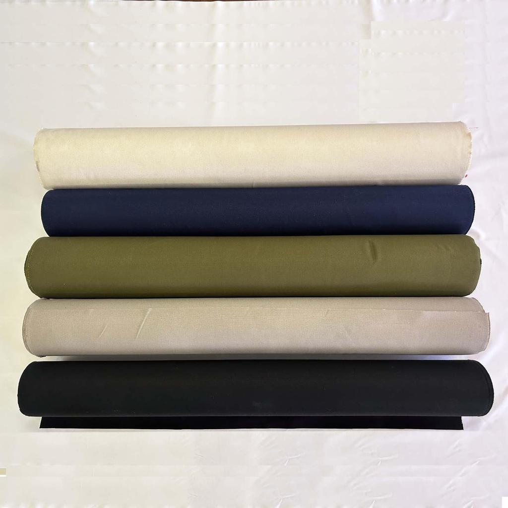 Nunojin Club Made in Japan Dick und Strapazierfähig 8 Canvas Baumwolle naturfarben 110cm breit x Mehrzweck Nr. 100% (Noppenfarbe, 1m)