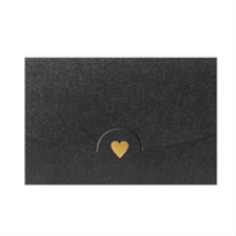 20pcs Mini Envelopes Small Greeting Card Name Card Envelope Hot Stamping Love Pearlescent Paper