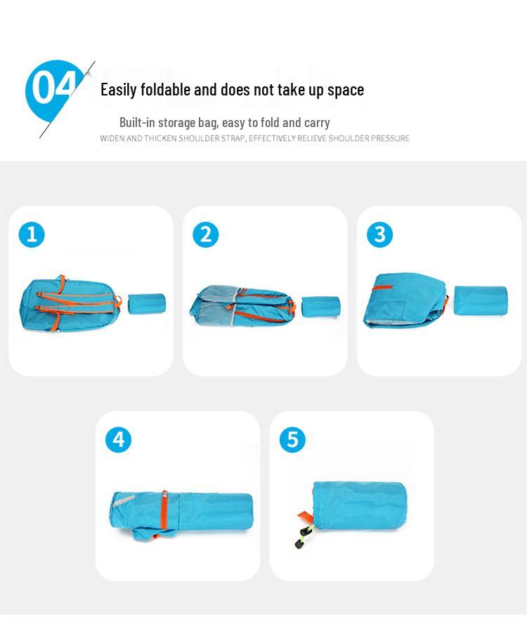 Ultralight Foldable Outdoor Backpack for Hiking, Travel & Cycling
