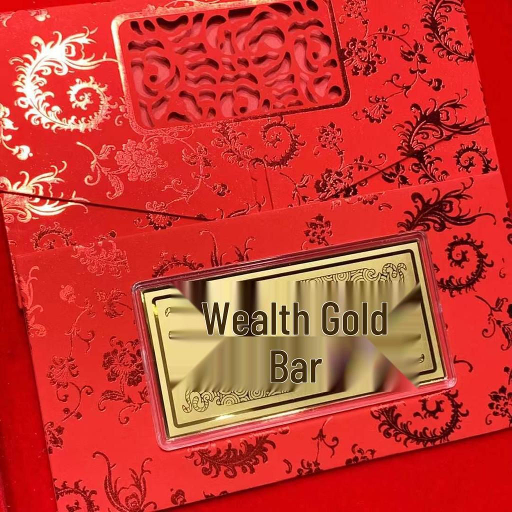 Year of the Horse 10mg Pure Gold 999 Red Envelope - Mother's Day, Father's Day, Birthday Souvenir