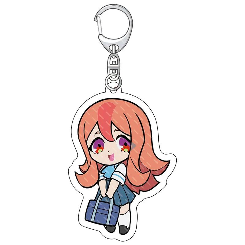 

Anime BRAND NEW ANIMAL Animal Keychain Cartoon Kawaii BNA Shirou Ogami Wolf Acrylic Pendent Key Ring Cute Fashion Halloween Gift