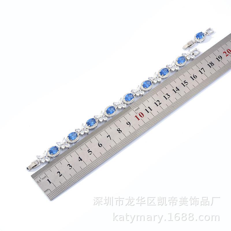 Casual Zircon Bracelet Girls Flower Light Luxury Exquisite Jewelry