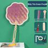 Handmade Bamboo Weaving Kit: Intangible Heritage Round Fan with Gradient Colors for DIY and Team Building Activities.