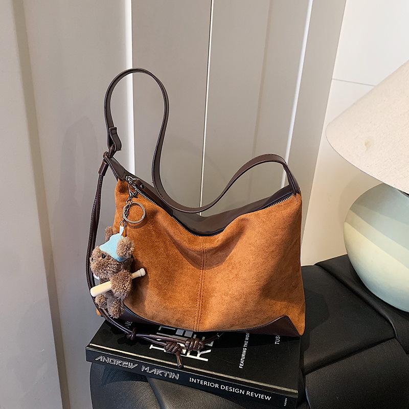 Niche Retro Bag Women's Autumn New Korean Version Fashion Armpit Bag Fashionable Large-capacity Shoulder Bag