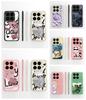 Suitable For Xiaomi 17 13 12 15T 12T 12S Pro Phone Case Fashion Mixed Label Patterns Fashion Liquid Silicone Shockproof Shell For Xiaomi Bumper Casing