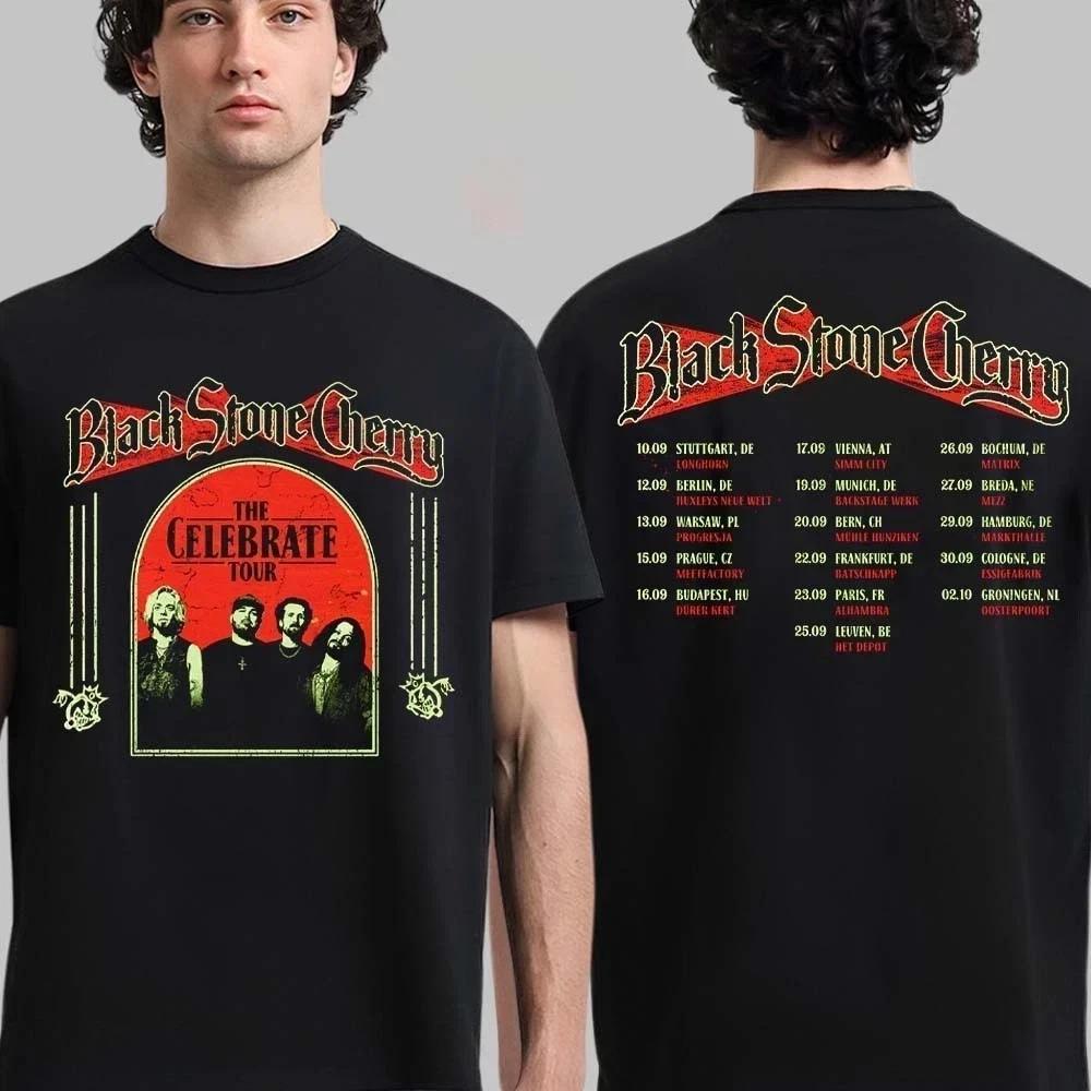 Black Stone Cherry The Celebrate Tour 2026 Europe Schedule Dates T-Shirt M
