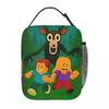 RUN 99 Nights In The Forest Insulated Lunch Bags Large Game Cartoon Lunch Container Cooler Bag Tote Lunch Box Food Storage Bags