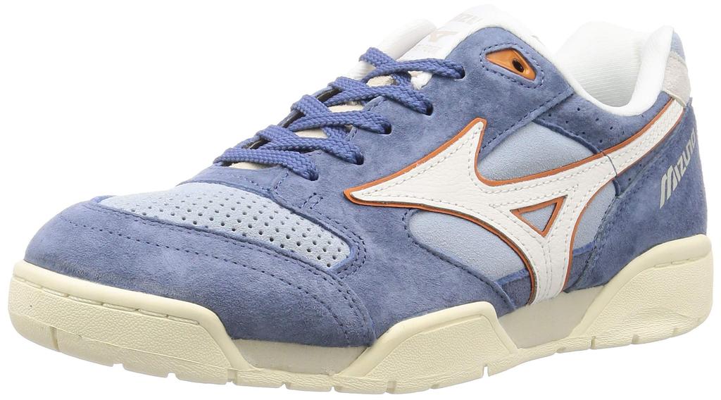 Mizuno Court Select Size 2E Sneakers, Blue, 23.0 cm,