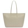 Lacoste Fashion Commuter Large Capacity PVC Tote Bag Shopping Bag Shoulder Bag Women tote bags Off-white NF5001ZE-Q56