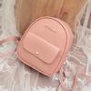 2020 Backpack Women Korean Style PU Leather Shoulder Bag For Teenage Girls Multi\-Function Small Bagpack Female Phone Pouch