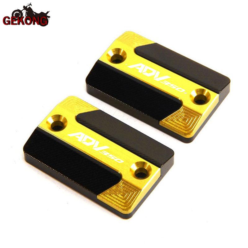 

Для HONDA ADV350 ADV 350 2022-2023 аксессуары для мотоциклов с ЧПУ алюминиевый передний тормозной бачок сцепления крышка резервуара золотой