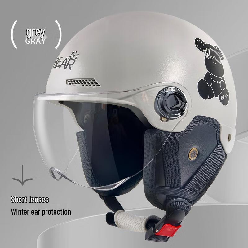 JINGRX All-Season 3C Certified Motorcycle & Electric Vehicle Helmet