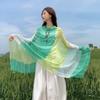 Tassels Sunscreen Scarf Shawl Knot Button National Style Cloak Fashion Cardigan Cape  Outdoor