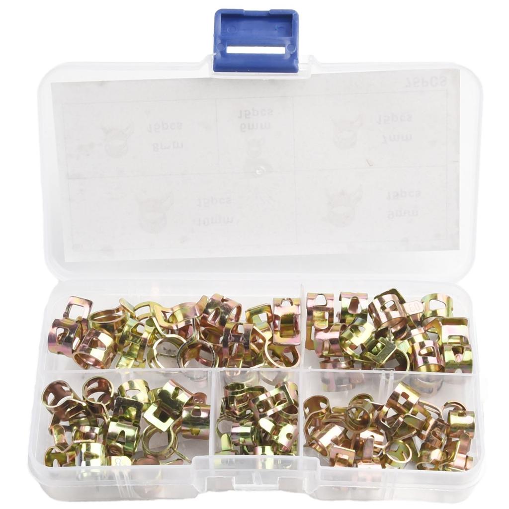 Spring Clip Oil Water Hose Accessories Fuel Oil Water Galvanized Hose Clip