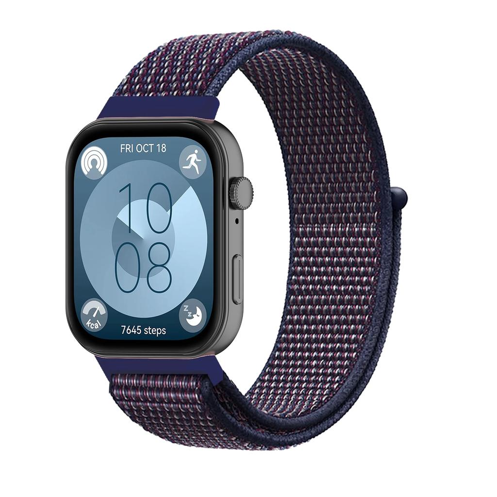 Oficiální nylonový smyčkový řemínek pro Huawei Watch Fit 3 Sportovní náramek Řemínek Correa pro Huawei Watch Fit 3 Chytrý náramek