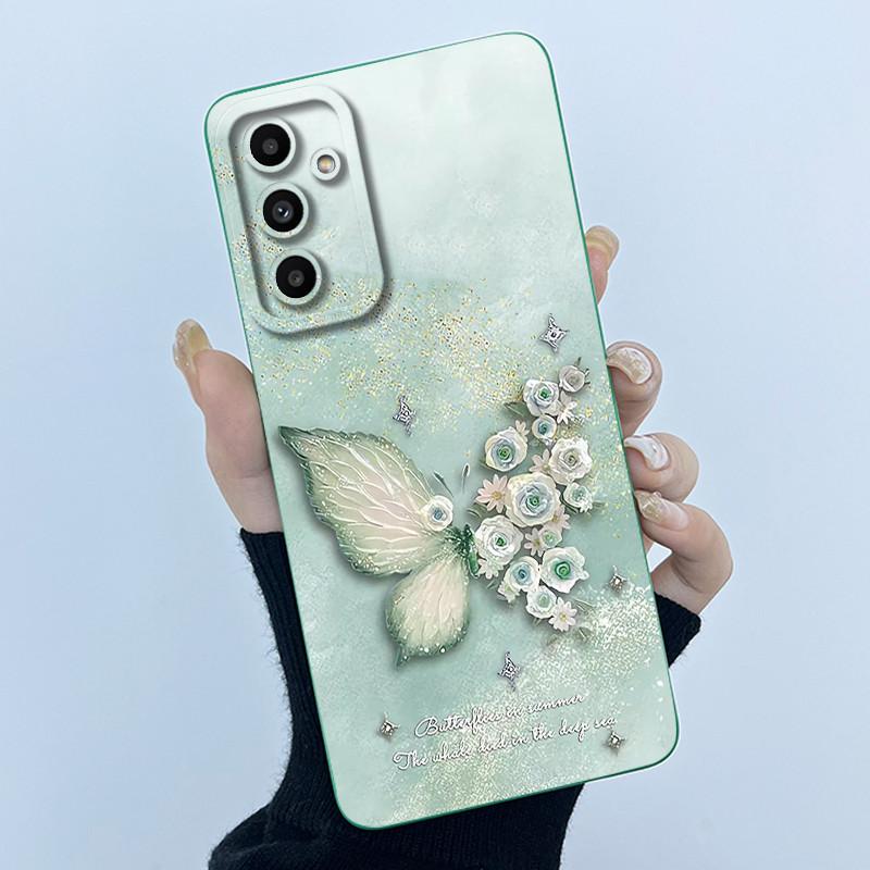 Für Samsung A05s A05 Galaxy SM-A057F A055F Niedlicher Panda Süße Mädchen Katzen Weiches Silikon Gummi Handyhülle für SamsungA05s A05 Hülle